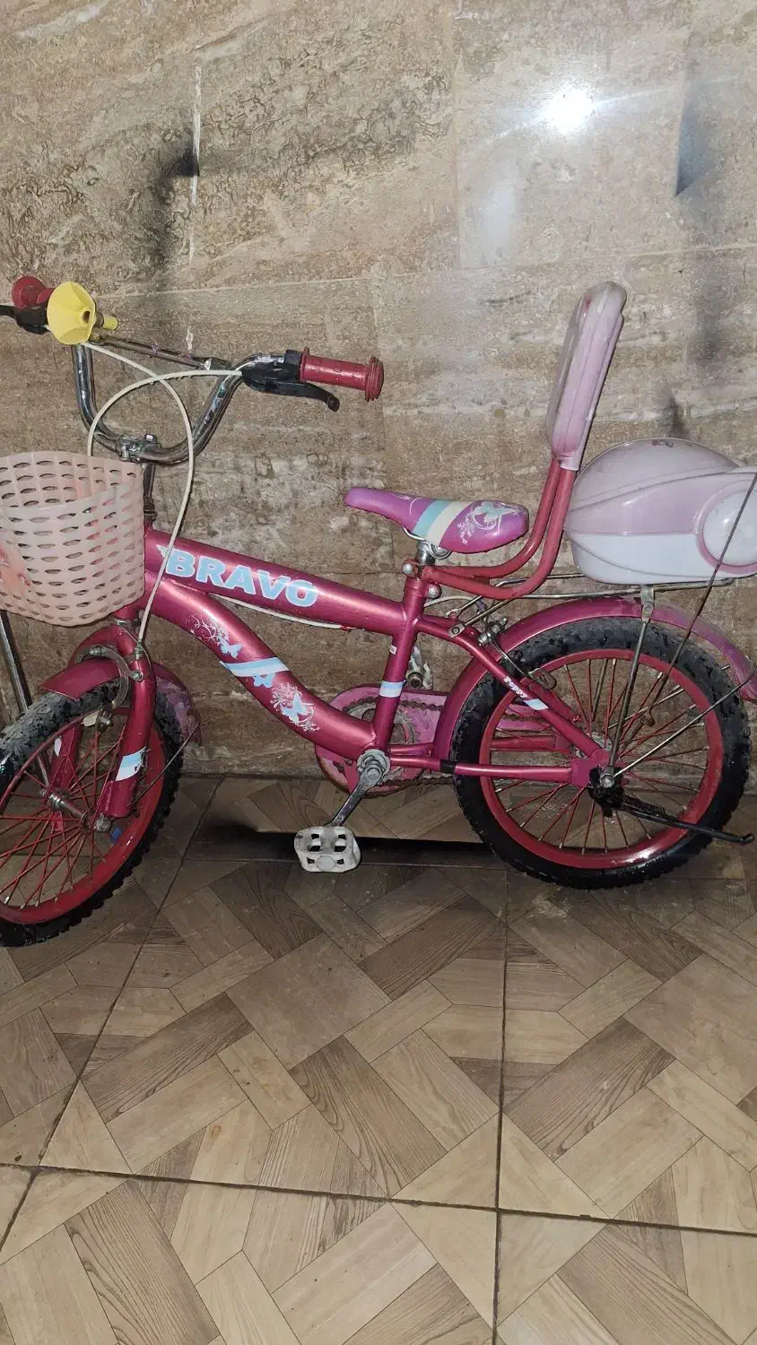 دوچرخه 16 مارک bravo|دوچرخه، اسکیت، اسکوتر|فردیس, منظریه|دیوار
