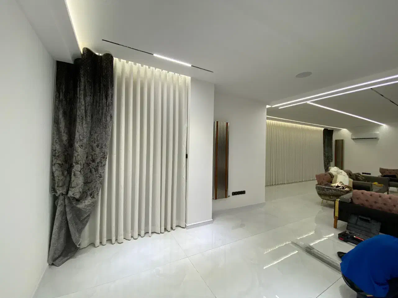 پرده|پرده، رانر، رومیزی|شیراز, رحمتآباد|دیوار