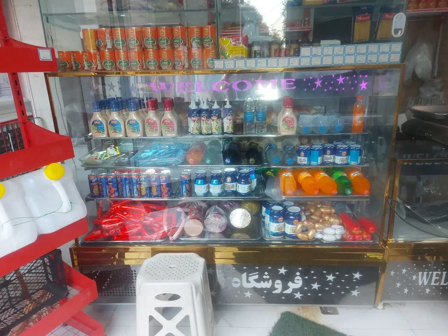 فروش یکجا تمام لوازم فروشگاه پروتئینی|فروشگاه و مغازه|اصفهان, عمان سامانی|دیوار