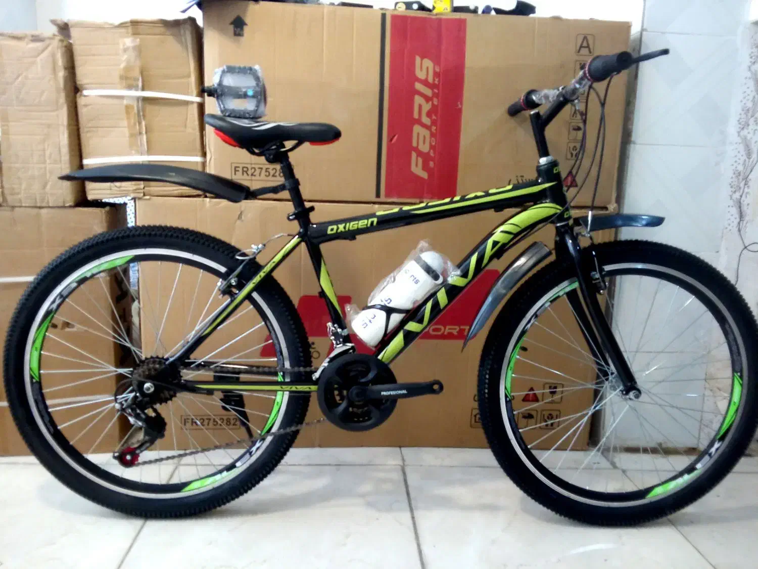 دوچرخه سایز 24 صفر دارای گلگیر و قمقمه|دوچرخه، اسکیت، اسکوتر|مشهد, شهید معقول|دیوار