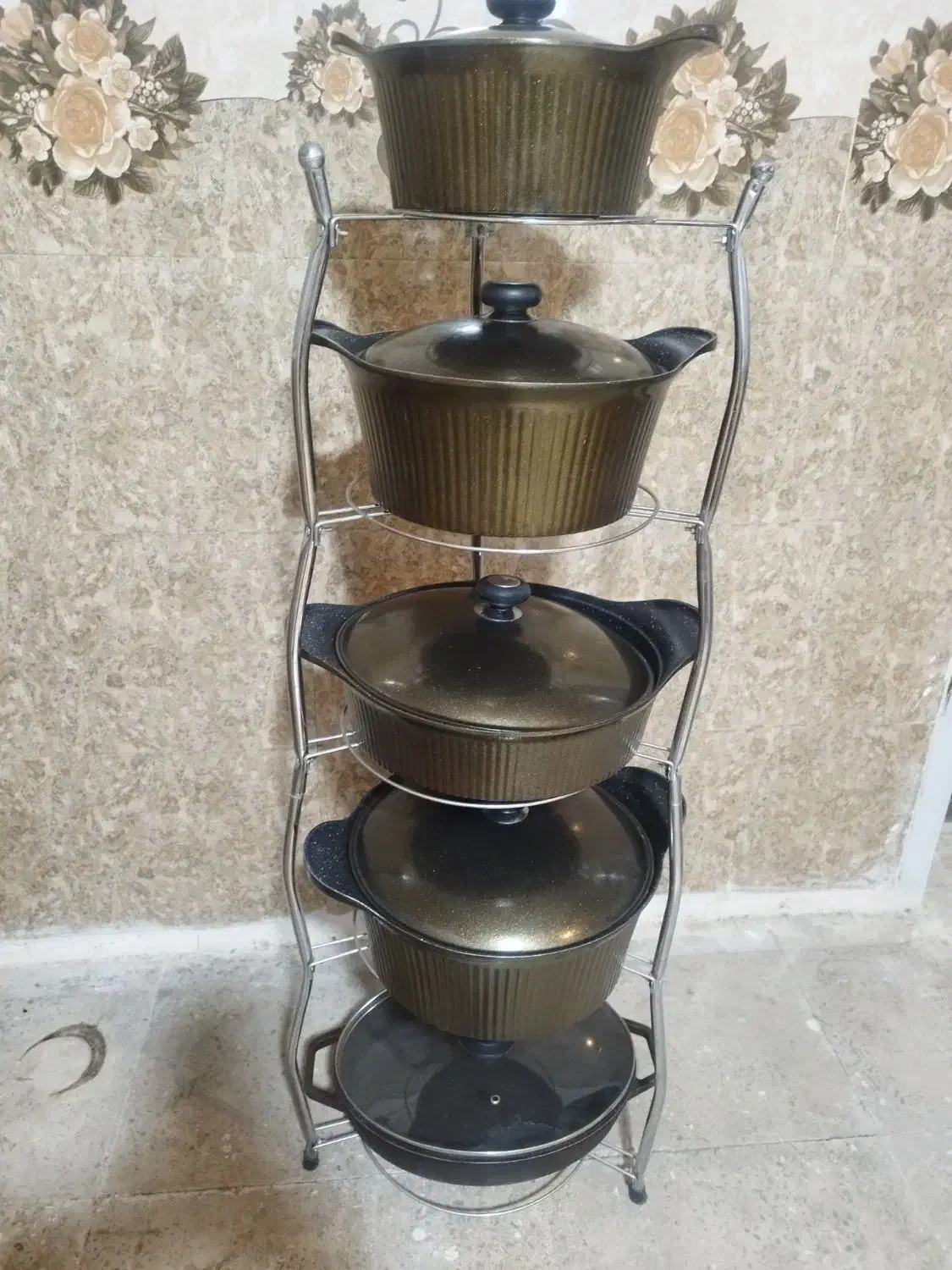 استند قابلمه|آبچکان و نظمدهنده ظروف|آباده, |دیوار