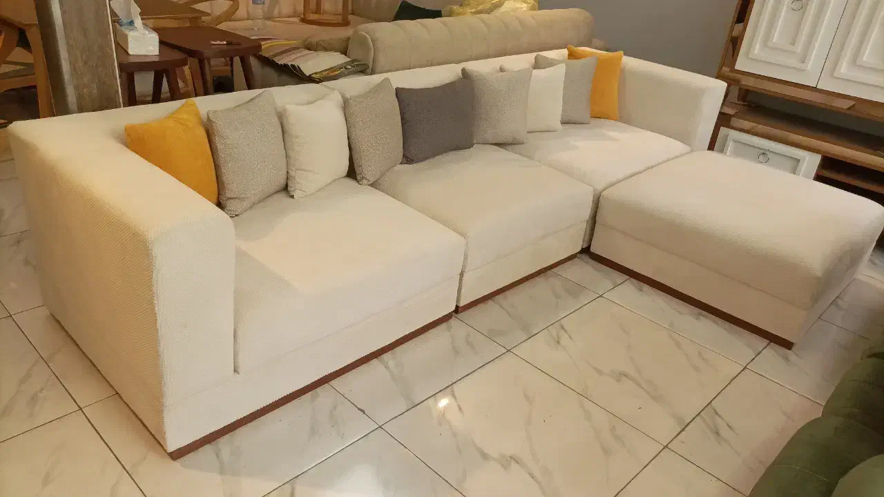 مبل ال راحتی آمریکایی|مبلمان خانگی و میز عسلی|کرج, عظیمیه|دیوار