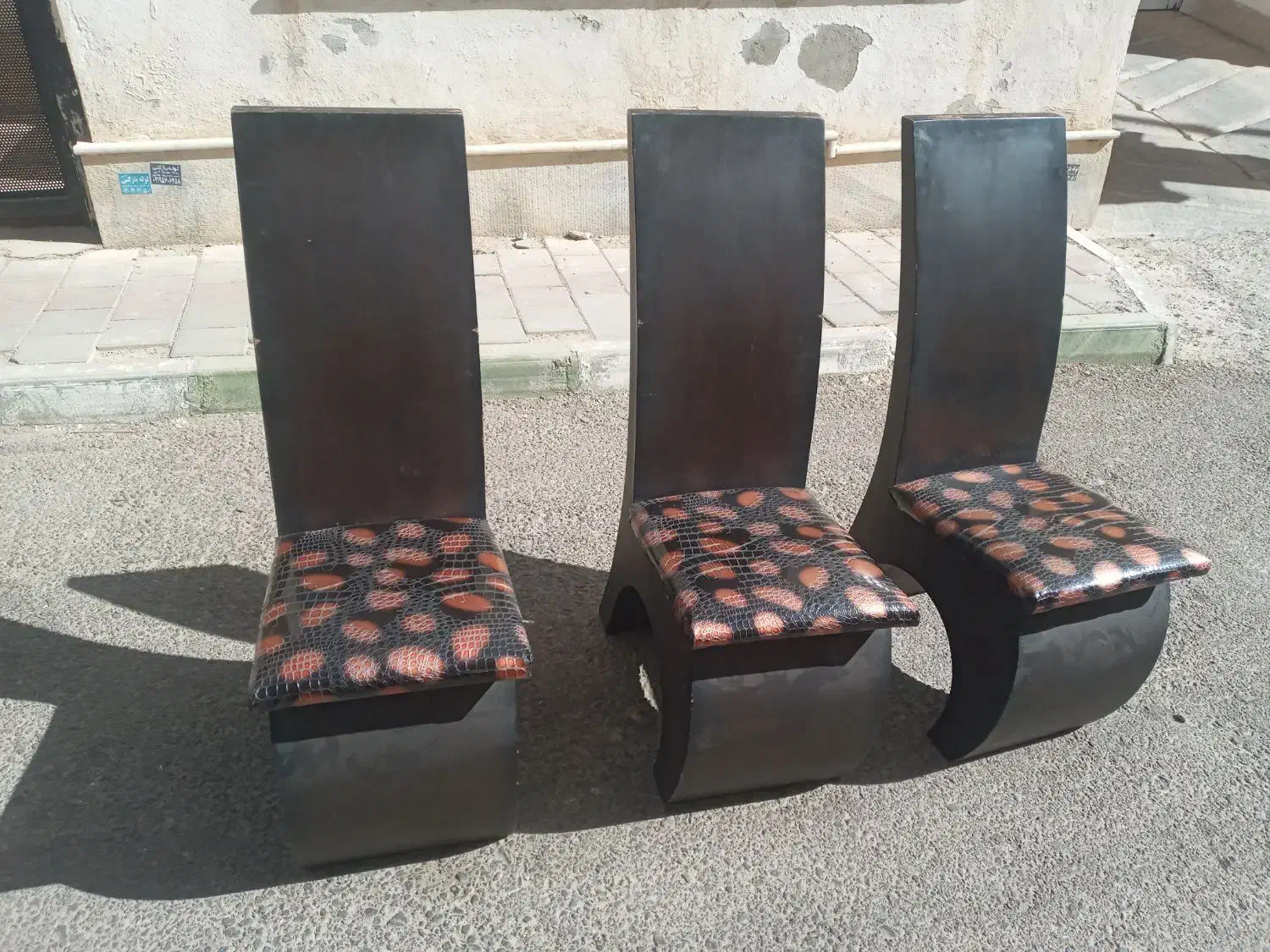 صندلی ناهارخوری سه عدد|میز و صندلی غذاخوری|پردیس, فاز ۸|دیوار