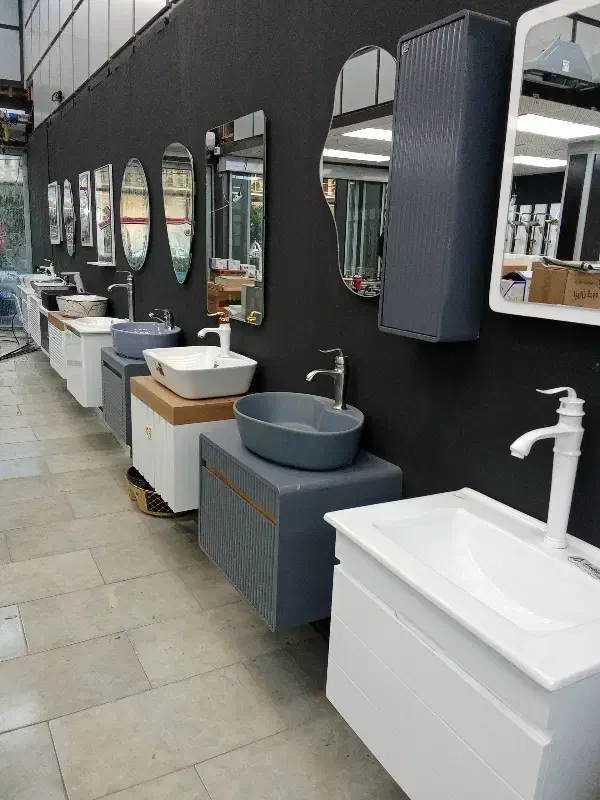 روشویی کابینتی تمام pvc|لوازم سرویس بهداشتی|اهواز, کمپلو جنوبی|دیوار