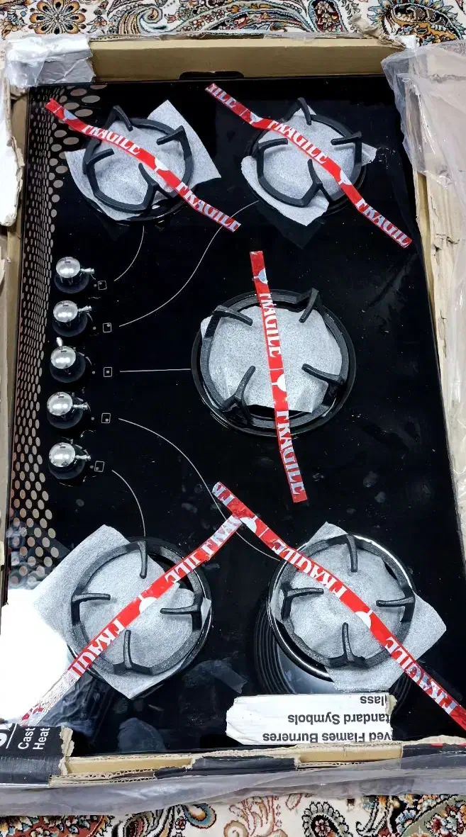 گاز صفحه ای داخل کارتن|اجاق گاز و لوازم برقی پخت‌وپز|شاهین‌شهر, شهرک گلدیس|دیوار