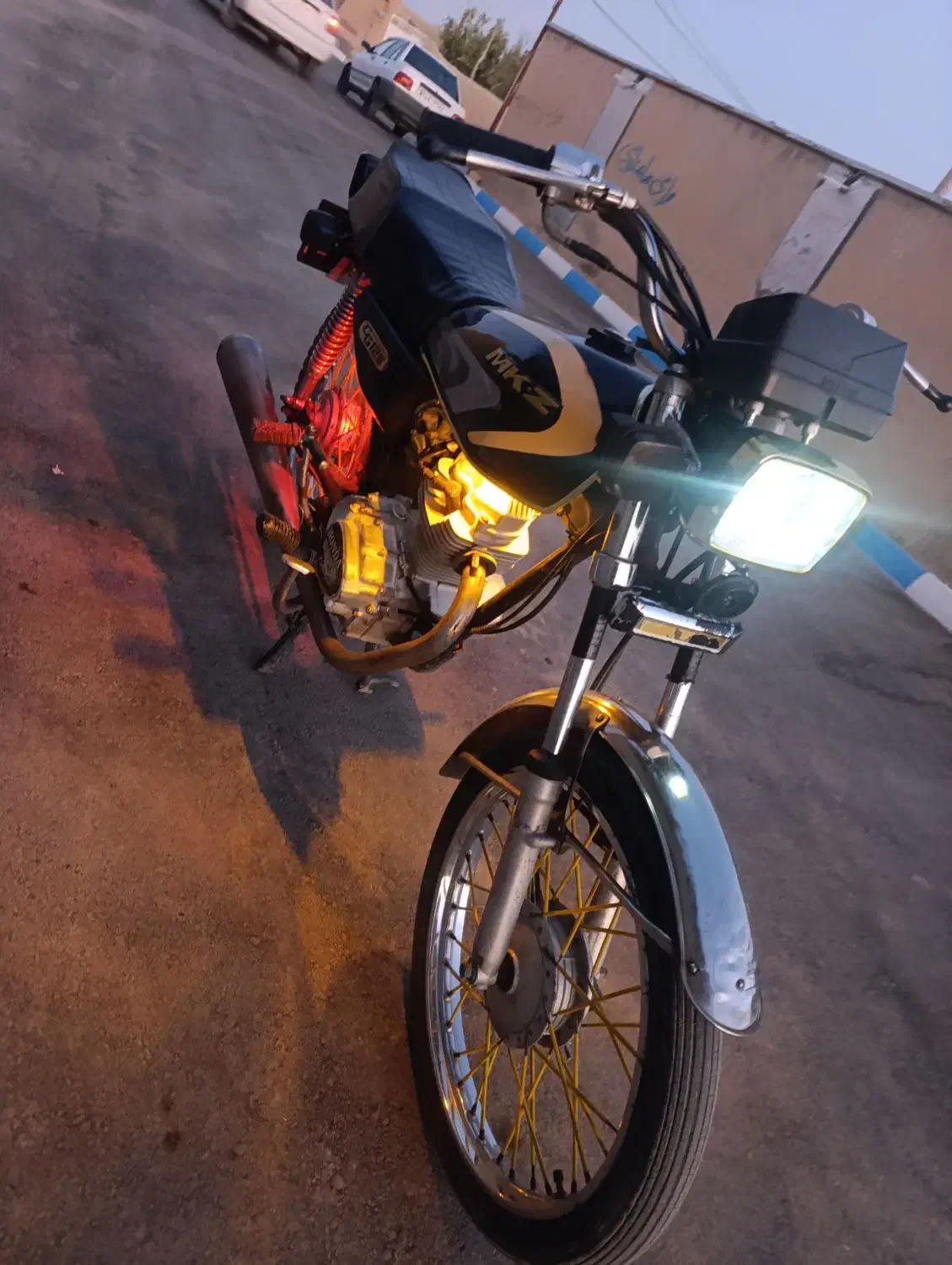 موتور 125 خوش قیمت مزایده|موتورسیکلت|دیواندره, |دیوار