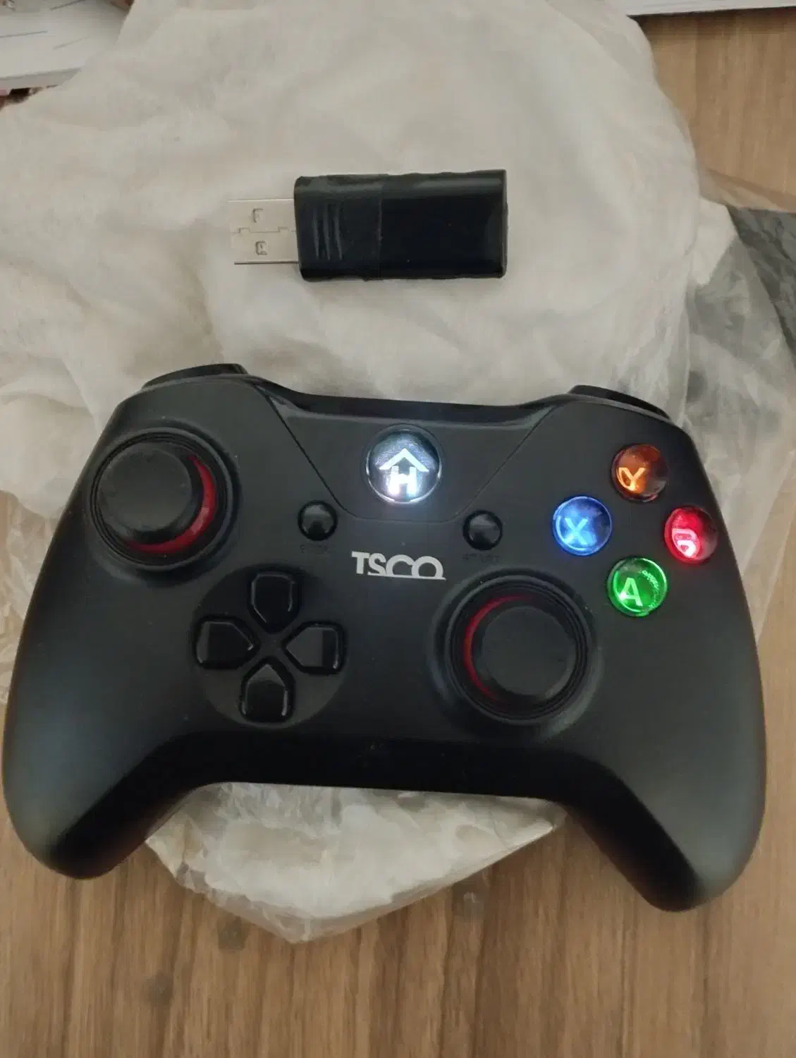 دسته بازی بیسیم تسکو W135|کنسول، بازی ویدئویی و آنلاین|تهران, شهرک ولیعصر شمالی|دیوار