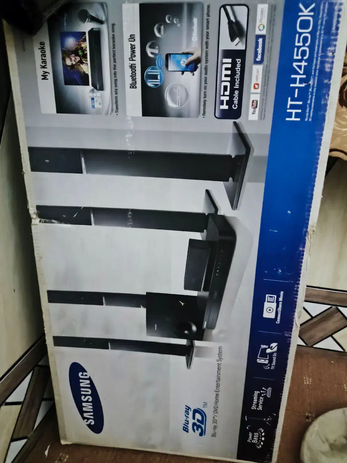 سینمای خانگی سامسونگ مدل H4550K|سیستم صوتی خانگی|بندرلنگه, |دیوار