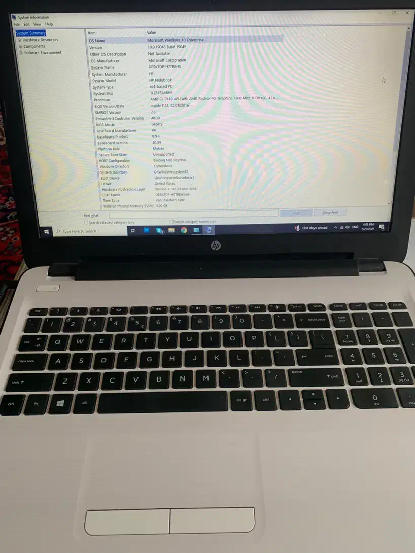 لپ تاب hp|رایانه همراه|تهران, ونک|دیوار