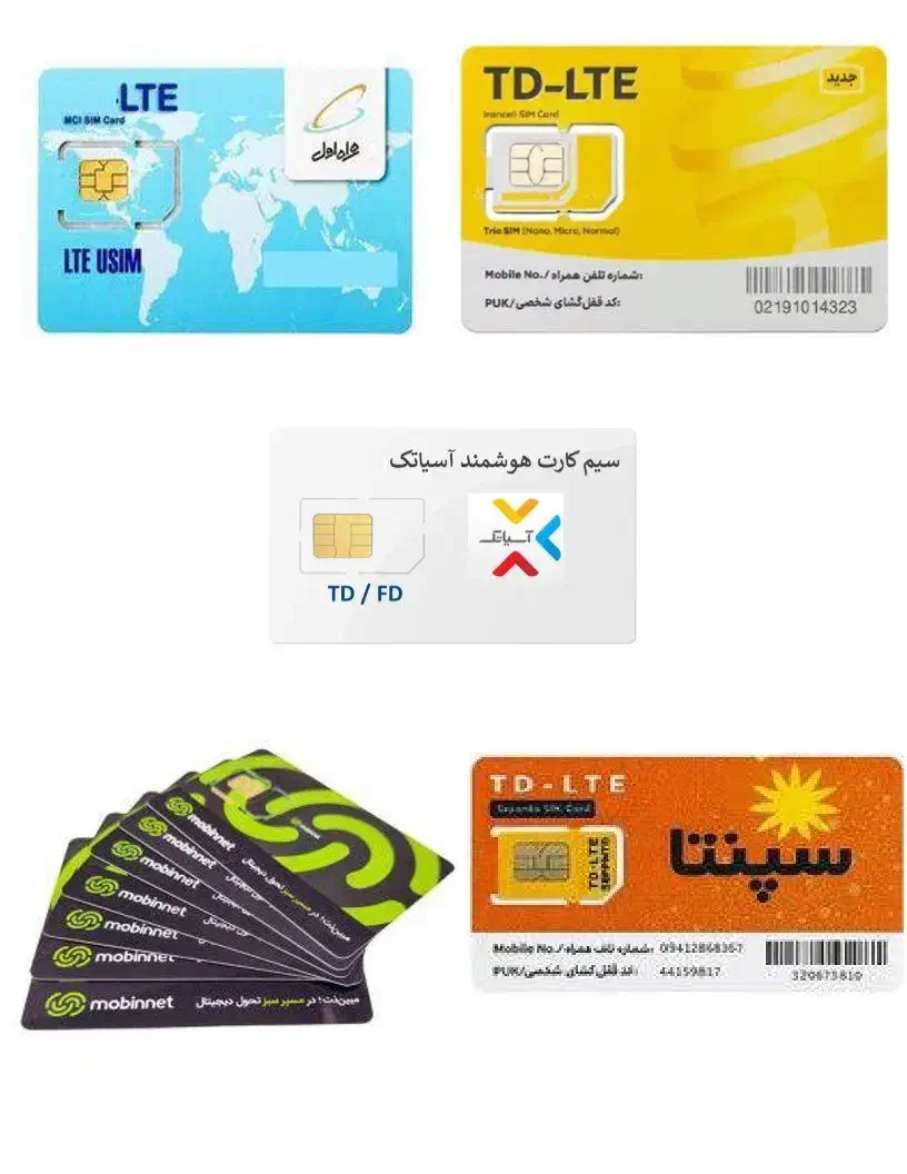 سیم کارت مخصوص مودم در نمایندگی رسمی شرکت|مودم و تجهیزات شبکه|رشت, دیلمان|دیوار