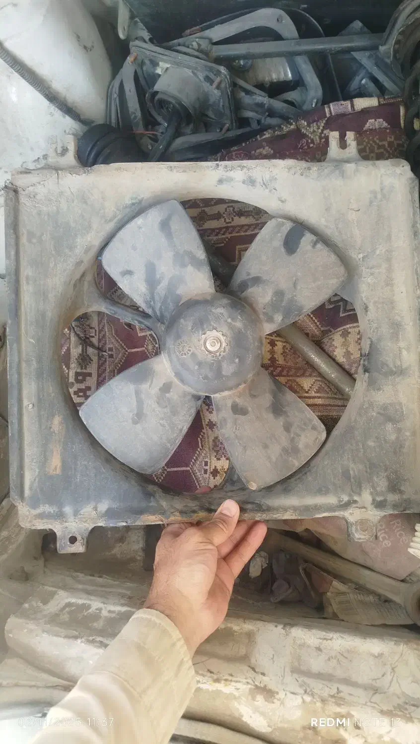 موتور فن پراید|قطعات یدکی و لوازم جانبی|مشهد, اروند|دیوار