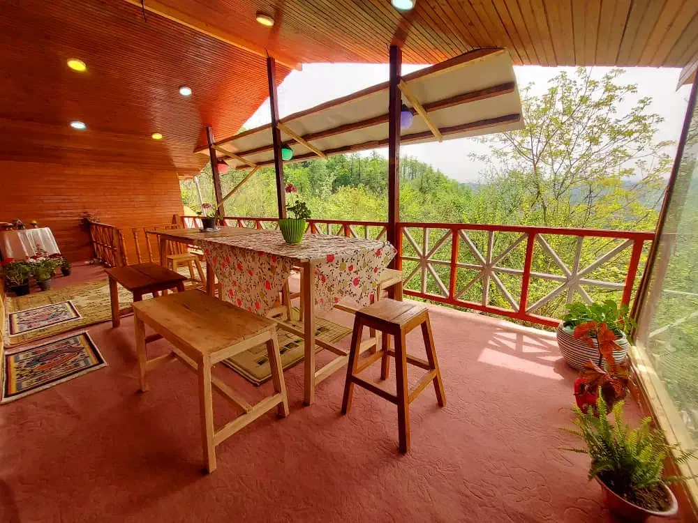 کلبه دوبلکس جنگلی ۲کیلومتری سد لفور|اجارهٔ کوتاهمدت ویلا و باغ|شیرگاه, |دیوار