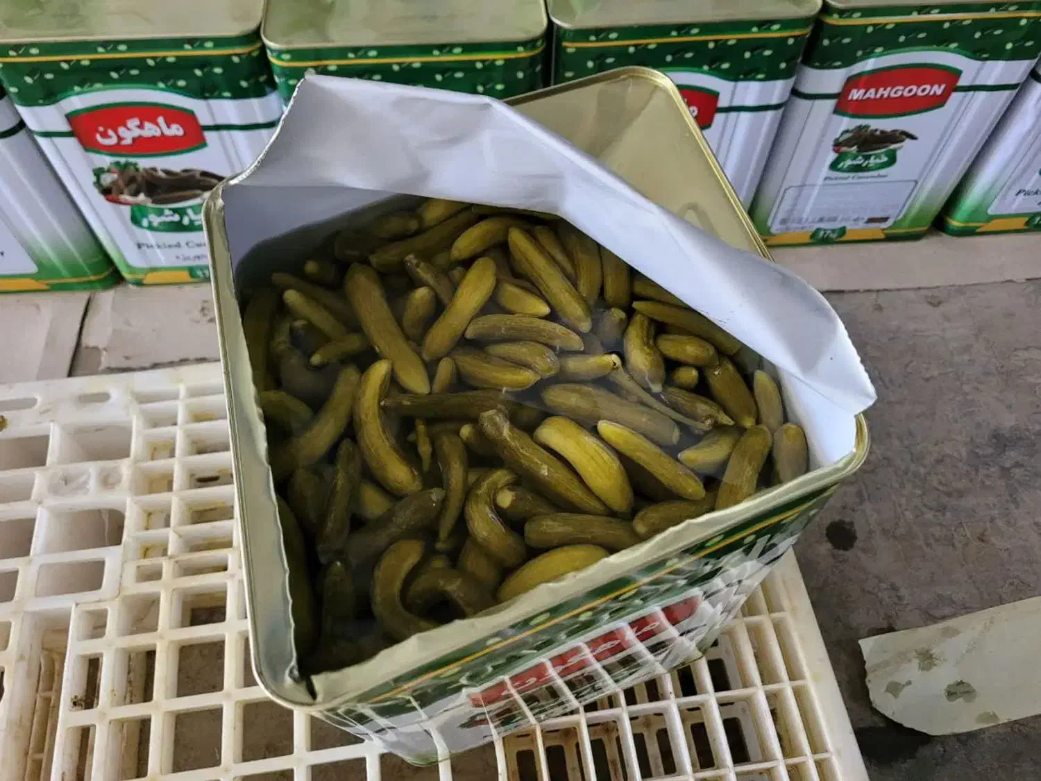 فروش فوری خیار شور حلب سوپر ویژه|خوردنی و آشامیدنی|تهران, مولوی|دیوار