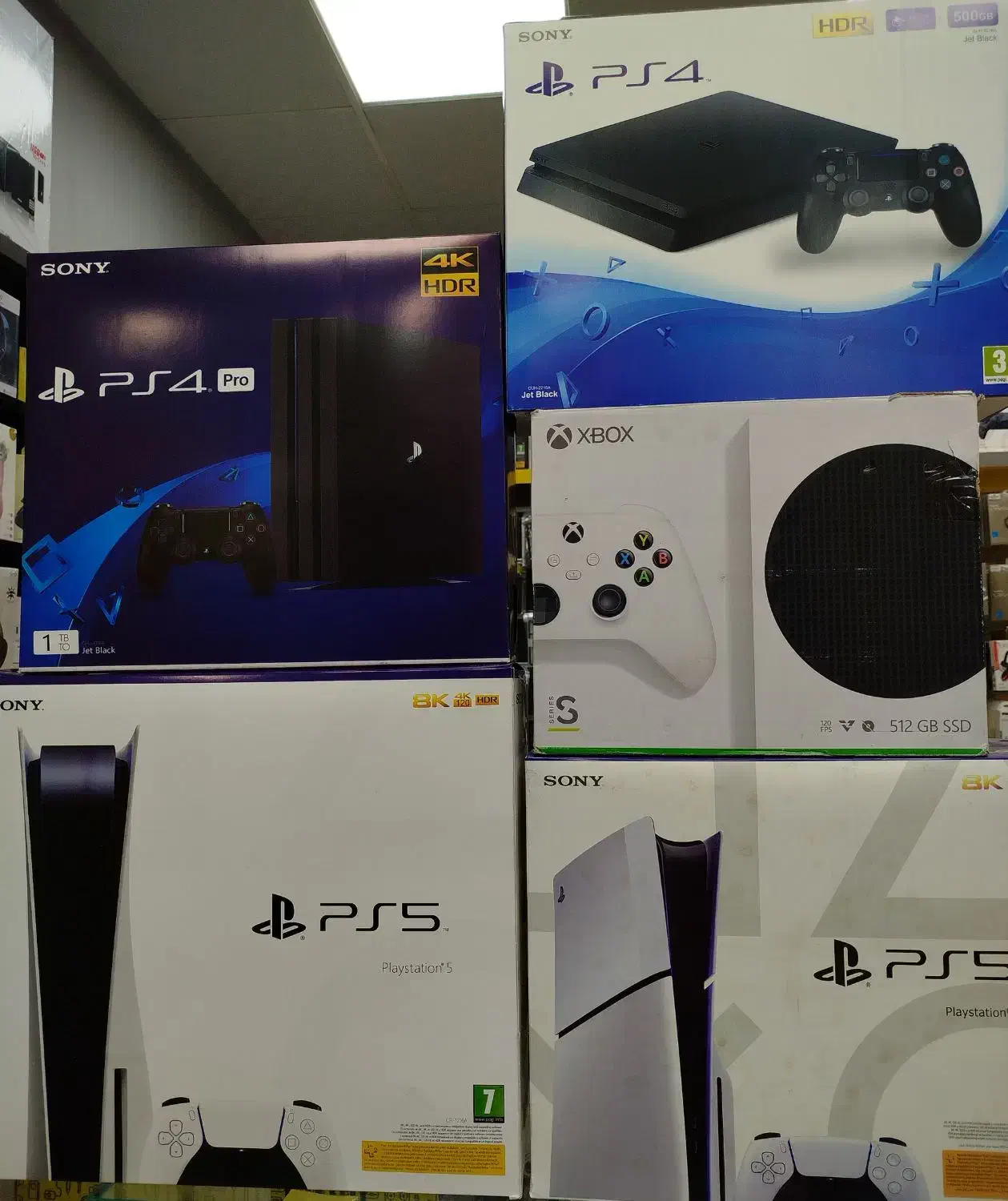 کنسول PS4 ps5 Xbox نو کارکرده شما خریدار|کنسول، بازی ویدئویی و آنلاین|کرج, مهرویلا جنوبی|دیوار