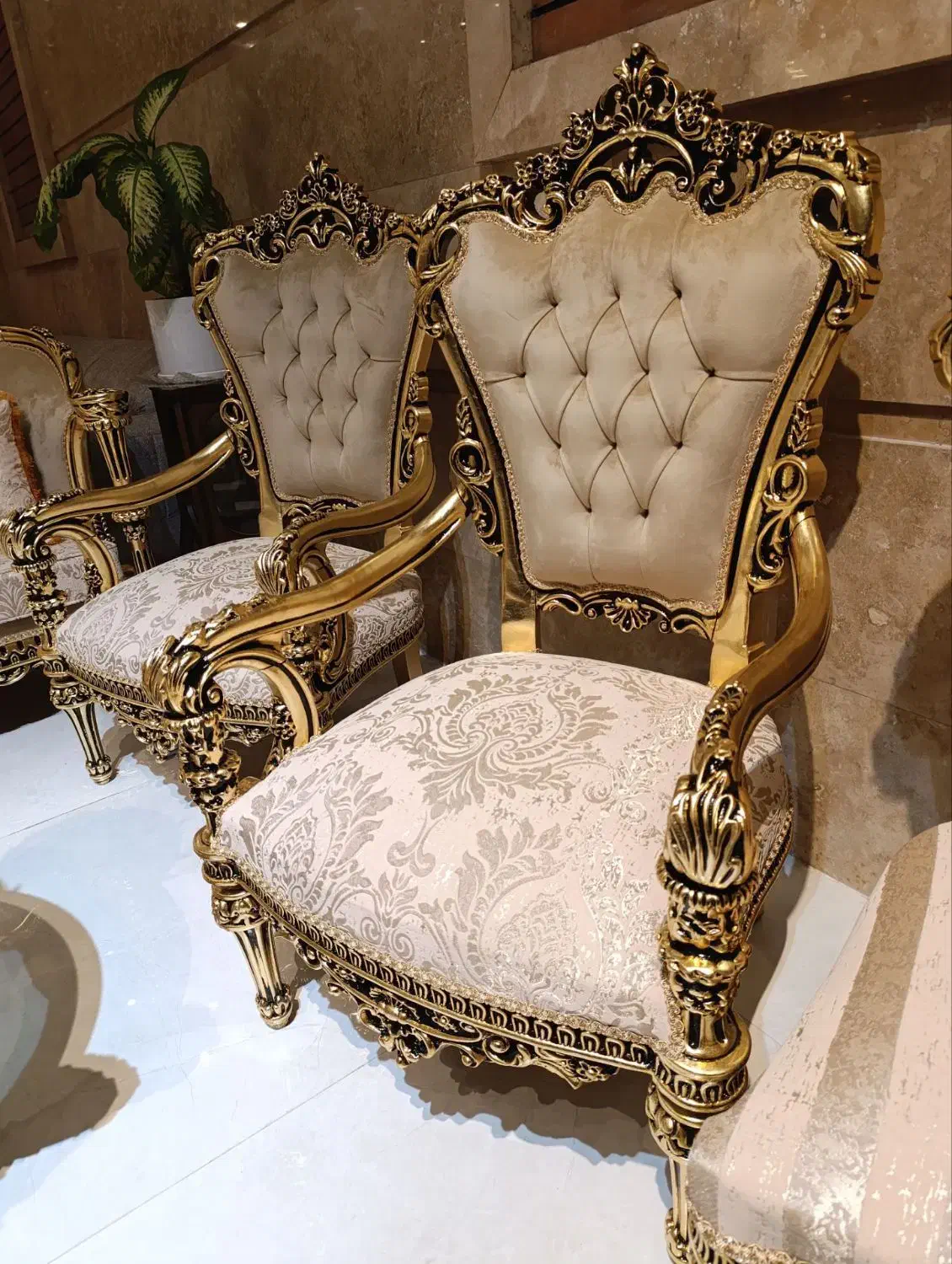 مبل استیل سلطنتی مدل خاطره|مبلمان خانگی و میز عسلی|مشهد, الهیه|دیوار