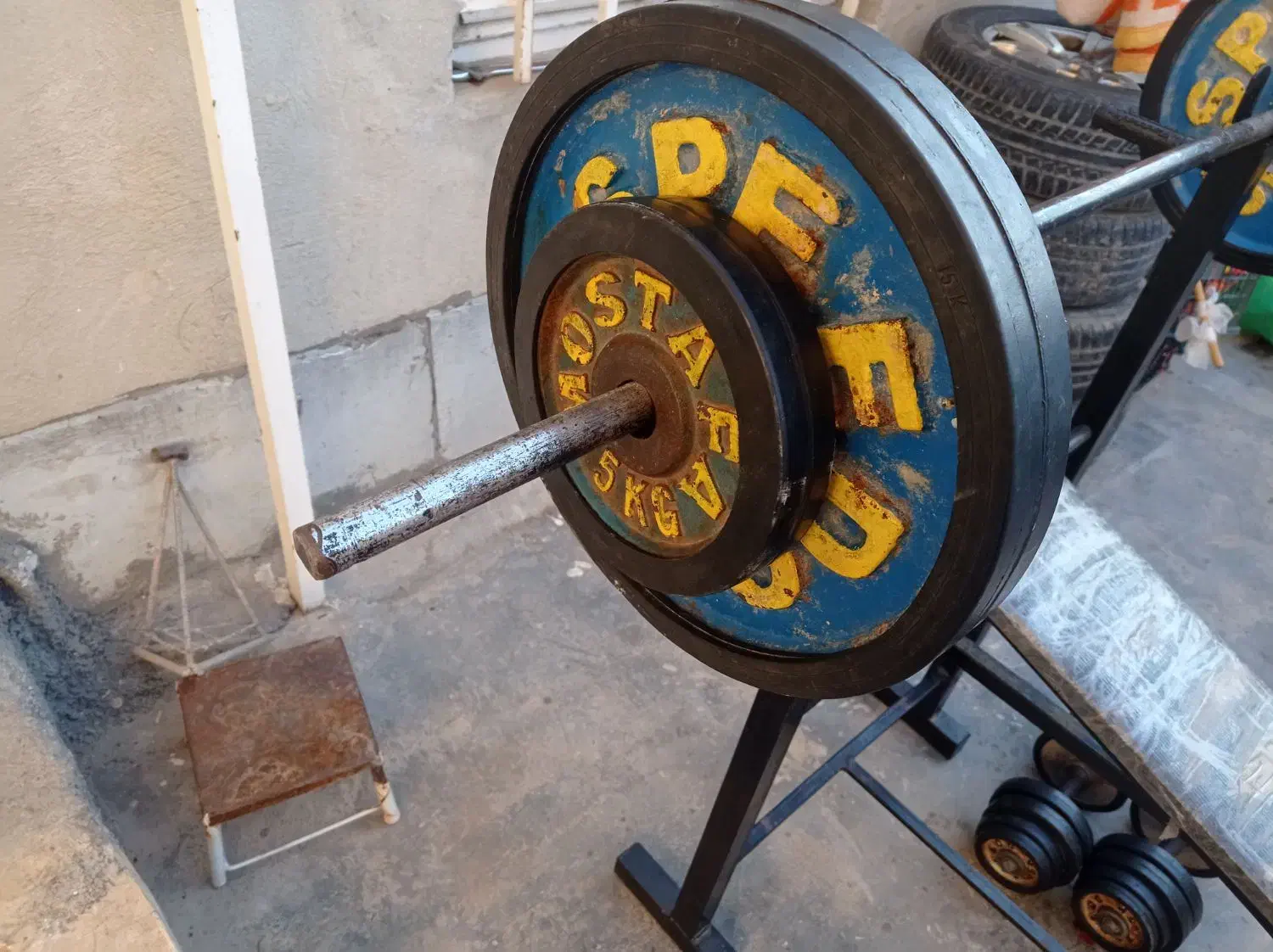 وزنه|تجهیزات ورزشی|سرپل ذهاب, |دیوار