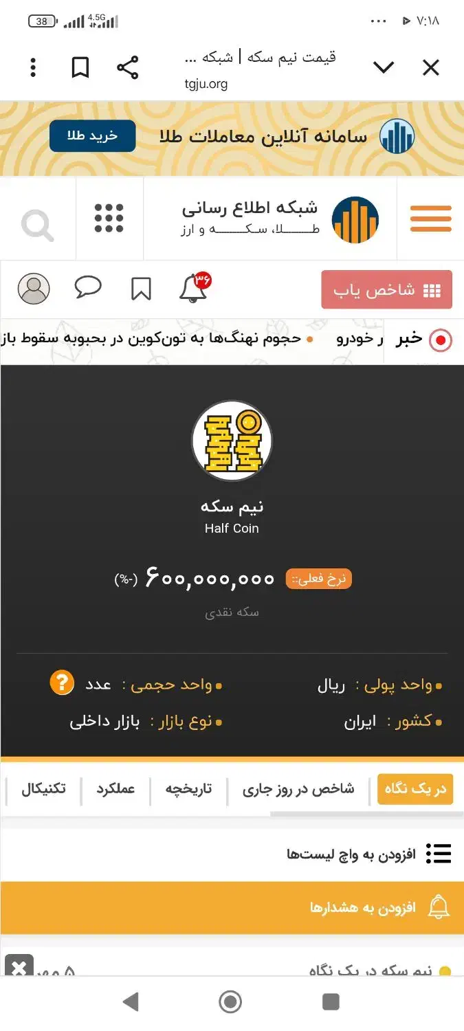 نیم سکه بانکی|جواهرات|بندر دیر, |دیوار
