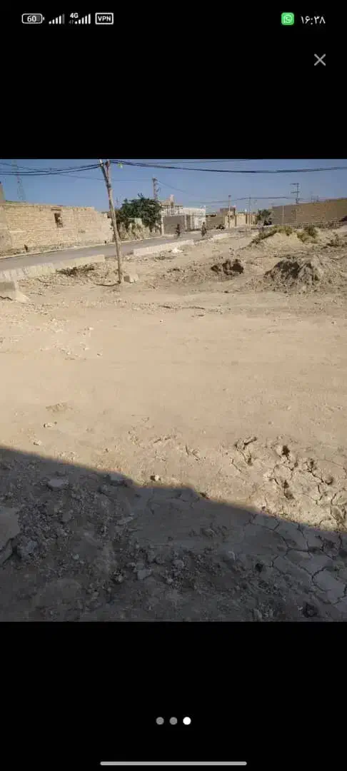 زمین فروشی سراوان شوشتری داب 380متر|فروش زمین و ملک کلنگی|سراوان, |دیوار