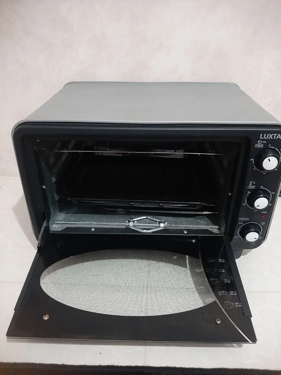 اون تستر ۴۰ لیتری درحد نو نو با کارتون|اجاق گاز و لوازم برقی پخت‌وپز|اسلام‌شهر, شهرک واوان|دیوار