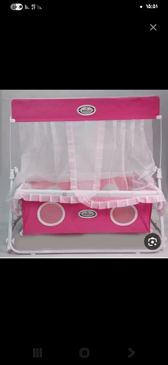 گهواره کودک برند میلاد|تخت و صندلی بچه|نیشابور, مدرس|دیوار