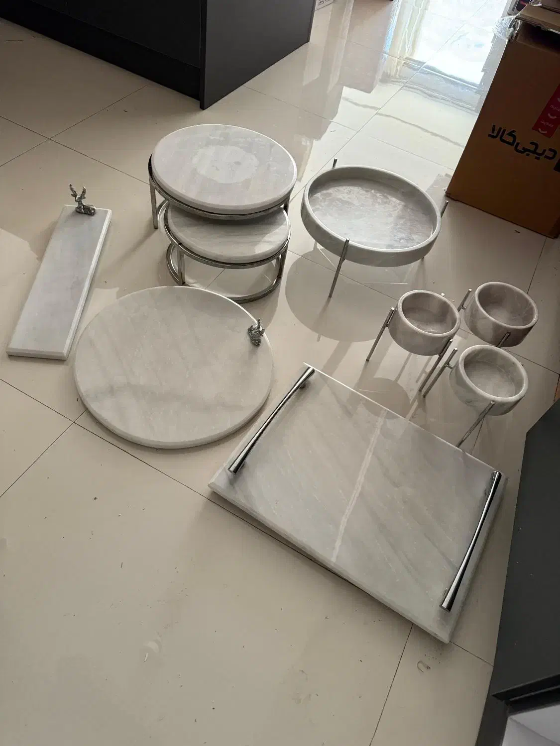 سرویس سنگی|ظروف سرو و پذیرایی|شیراز, شهرک برف فروشان|دیوار