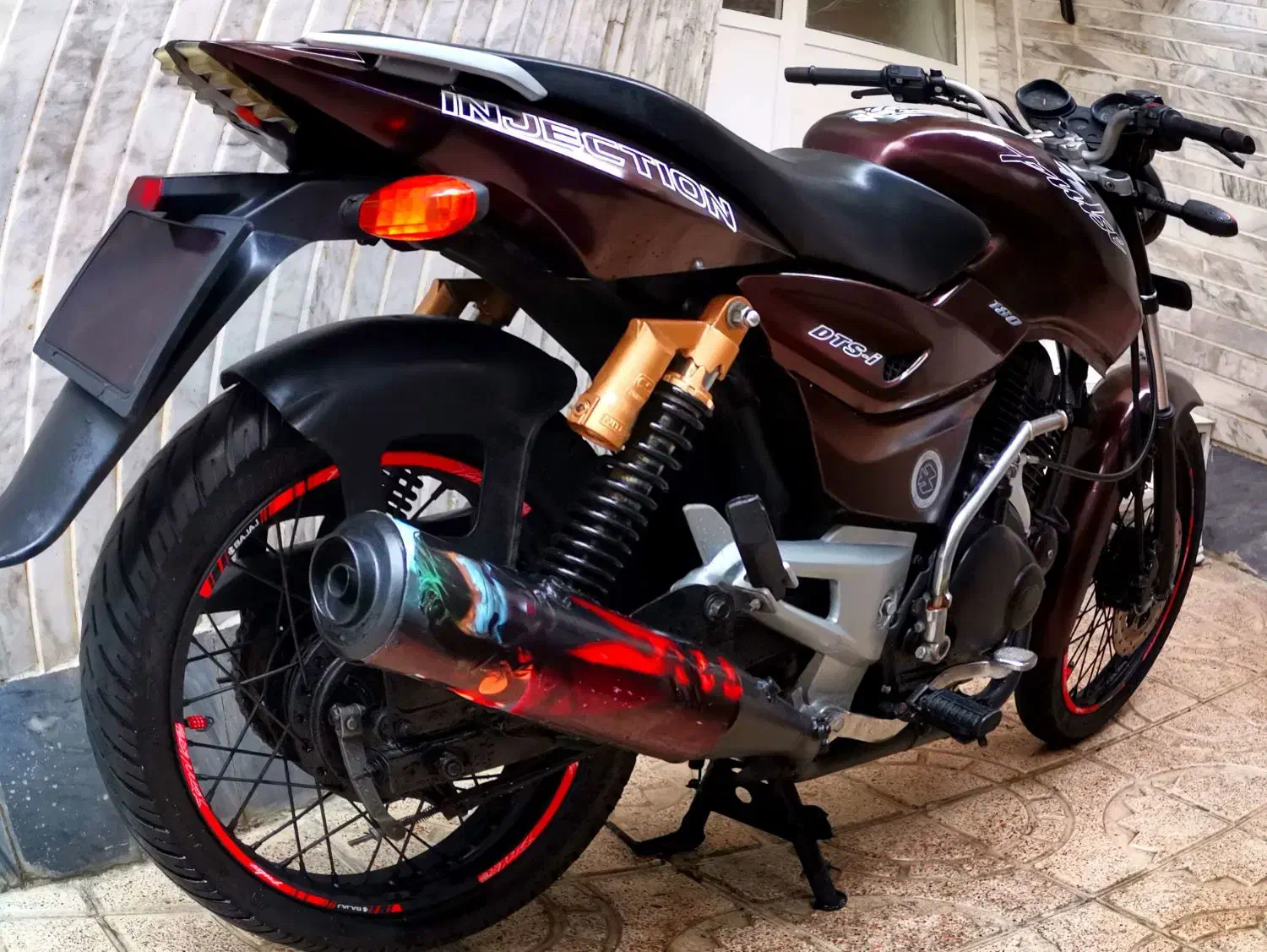 باجاج پالس 180ccمزایده اسپرت|موتورسیکلت|تبریز, |دیوار