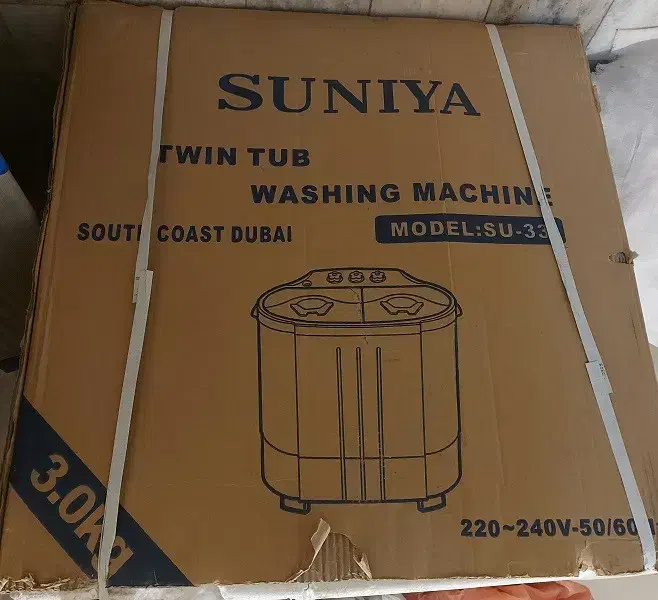 مینی واش  دو قلو ۳ کیلویی|ماشین لباسشویی و خشک‌کن لباس|ری, شهرری|دیوار