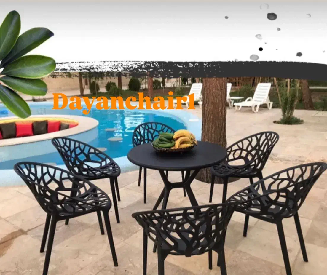 ست میز گرد و صندلی باغی آریا پلاست|میز و صندلی غذاخوری|اسلامشهر, زرافشان|دیوار