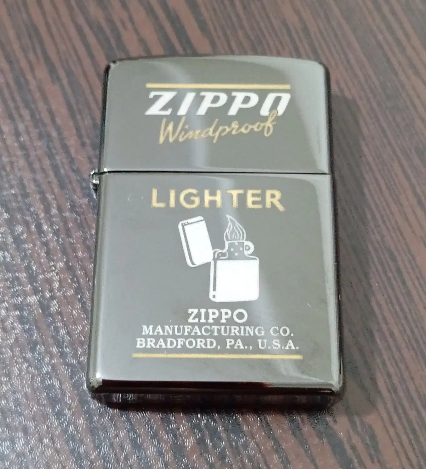فندک زیپو ZIPPO اصل کشور آمریکا|کلکسیون اشیاء عتیقه|گرگان, |دیوار
