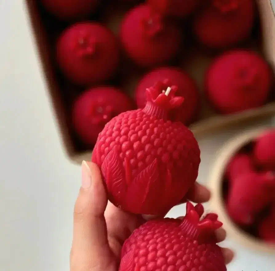 شمع انار مرواریدی|صنایع دستی و سایر لوازم تزئینی|تهران, صادقیه|دیوار