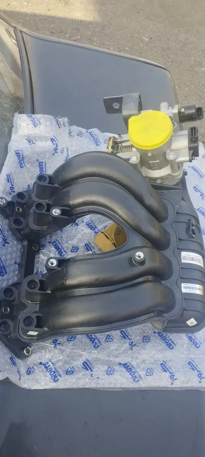 منیفولد تقویتی کروز xum و دریچه گاز نیسان|قطعات یدکی و لوازم جانبی|رشت, بیجارپس|دیوار