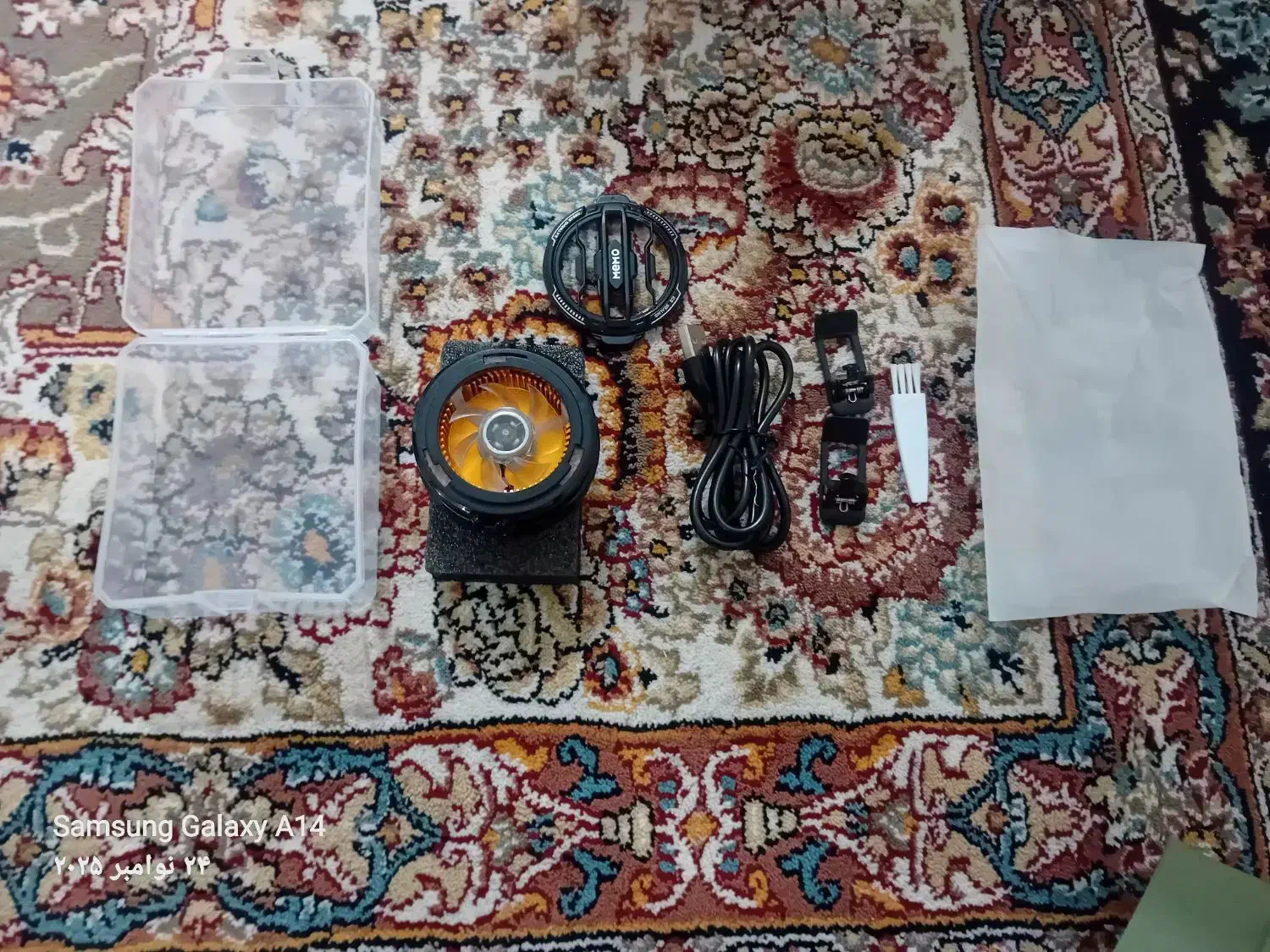 فن خنک کننده گوشی مدل ممو CX07|لوازم جانبی موبایل و تبلت|کوهدشت, |دیوار