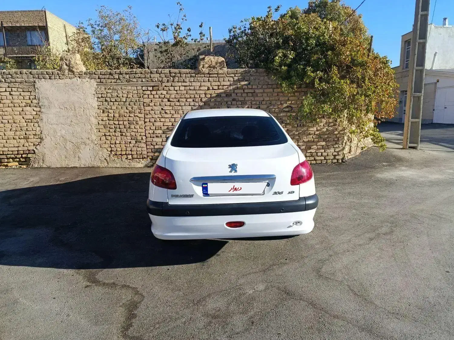 206sd مدل 93 کم کار|خودرو سواری و وانت|اراک, |دیوار