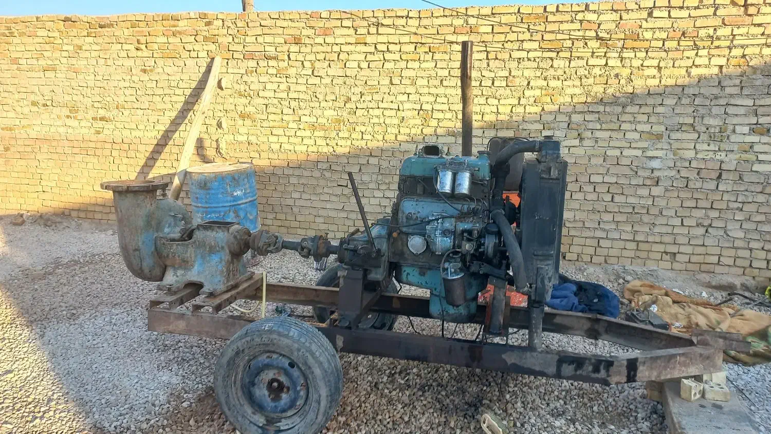 موتور اب بنز خاور پمپ ۸ب۸ همراه لول|ماشین‌آلات صنعتی|کارون, |دیوار