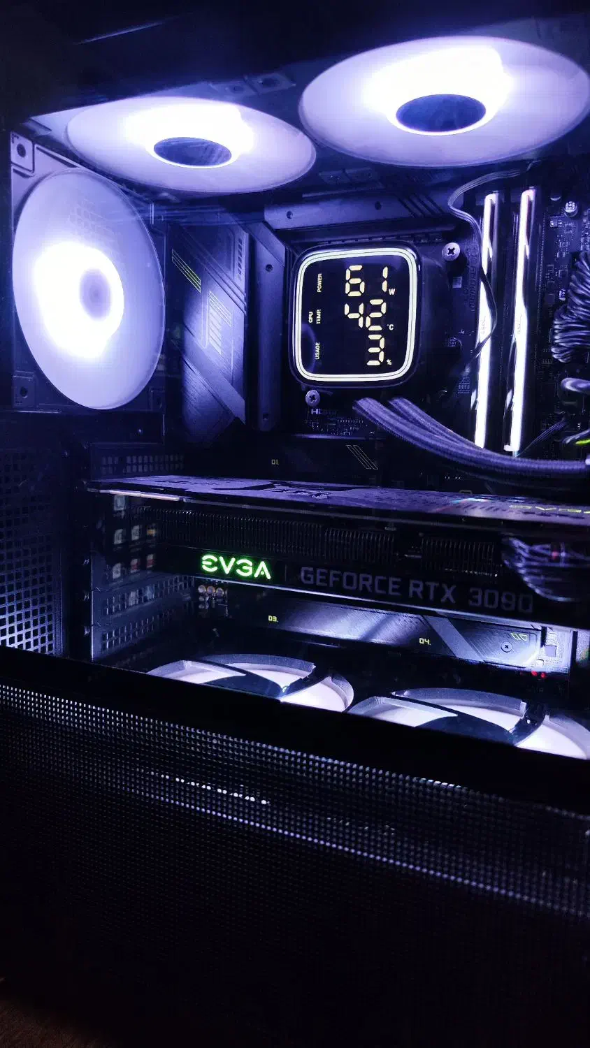 Evga RTX 3090 XC3 ultra gaming|قطعات و لوازم جانبی رایانه|تهران, سید خندان (جلفا)|دیوار