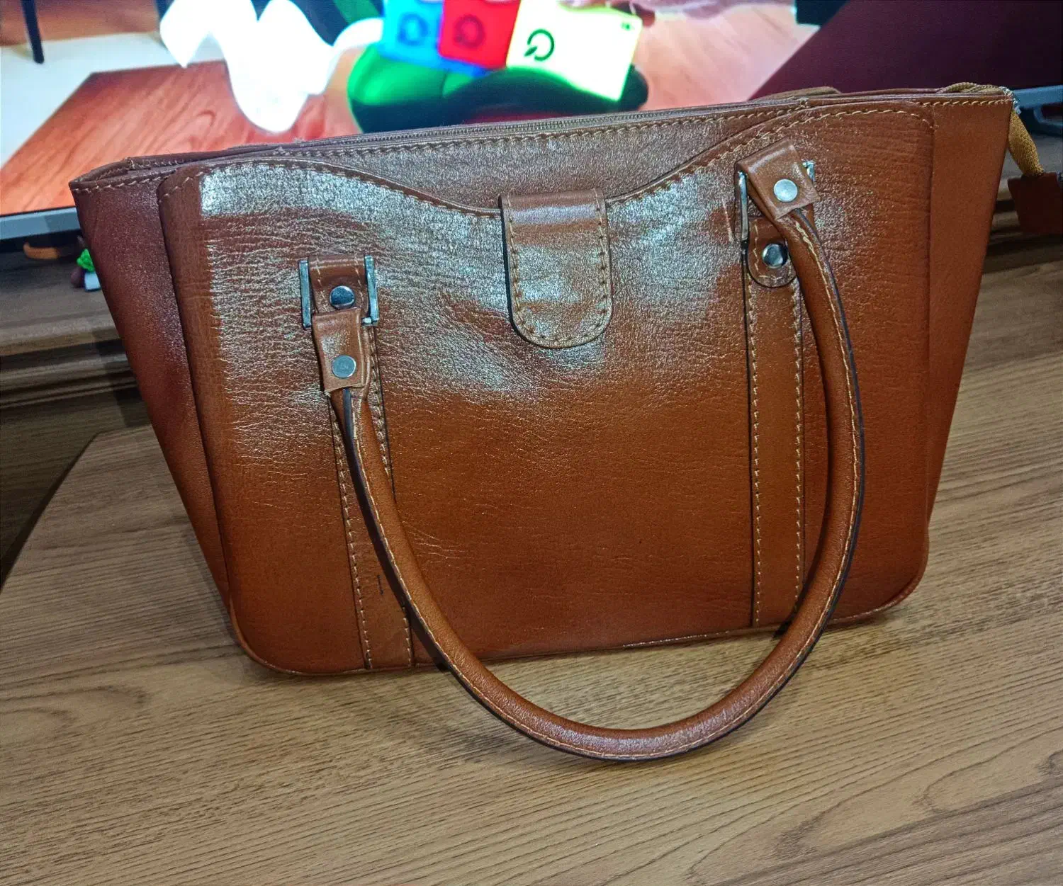 کیف دستی زنانه چرم طبیعی|کیف، کفش، کمربند|شیراز, شهرک صدا و سیما|دیوار