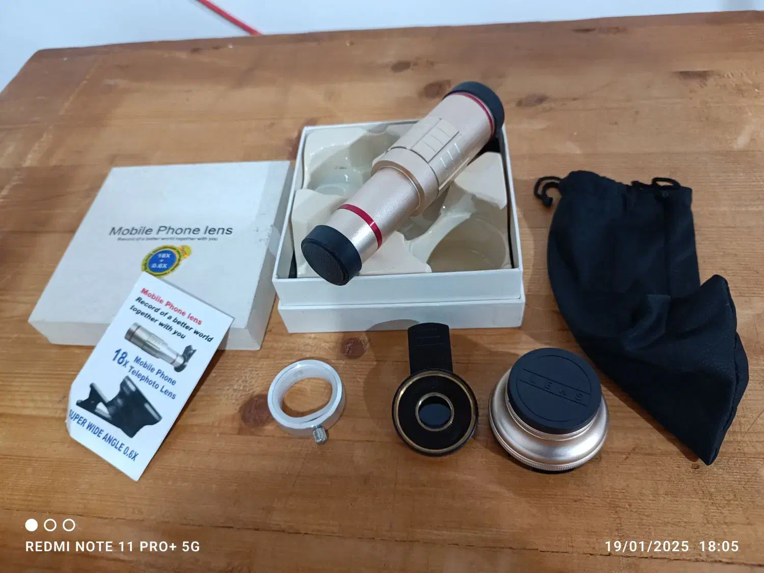 لنز کلیپسی موبایل آکبند|لوازم جانبی موبایل و تبلت|خرم‌آباد (تنکابن), |دیوار