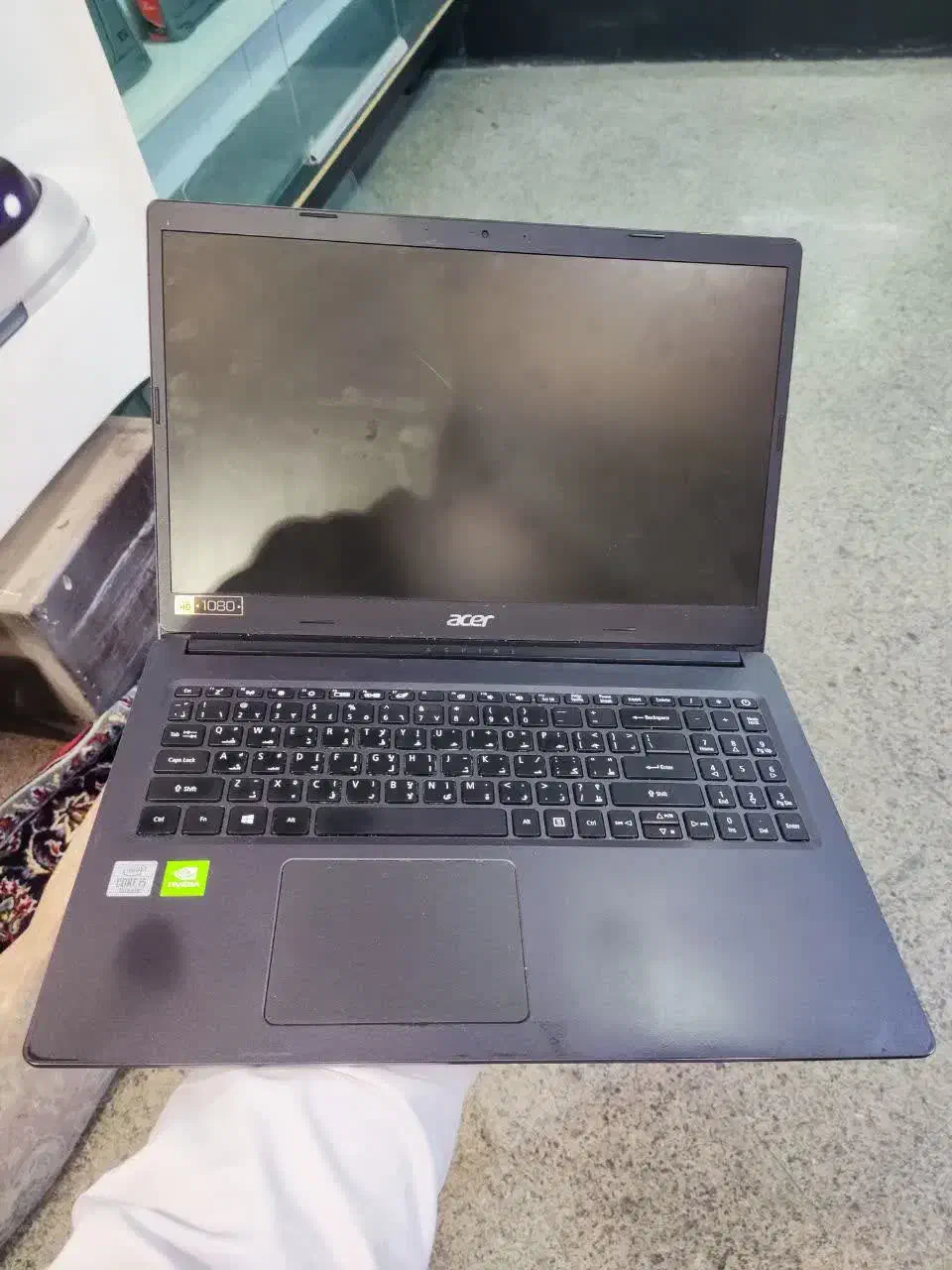 لپ تاپ acer نسل 10 تمیز|رایانه همراه|قم, حمام تالار|دیوار