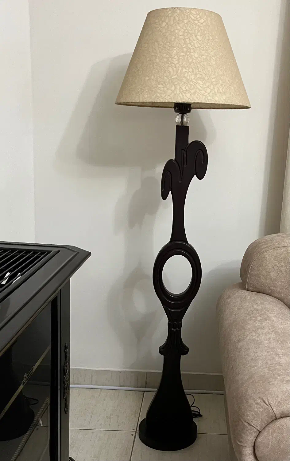 آباژور چوبی نو|چراغ خواب و آباژور|نوشهر, |دیوار