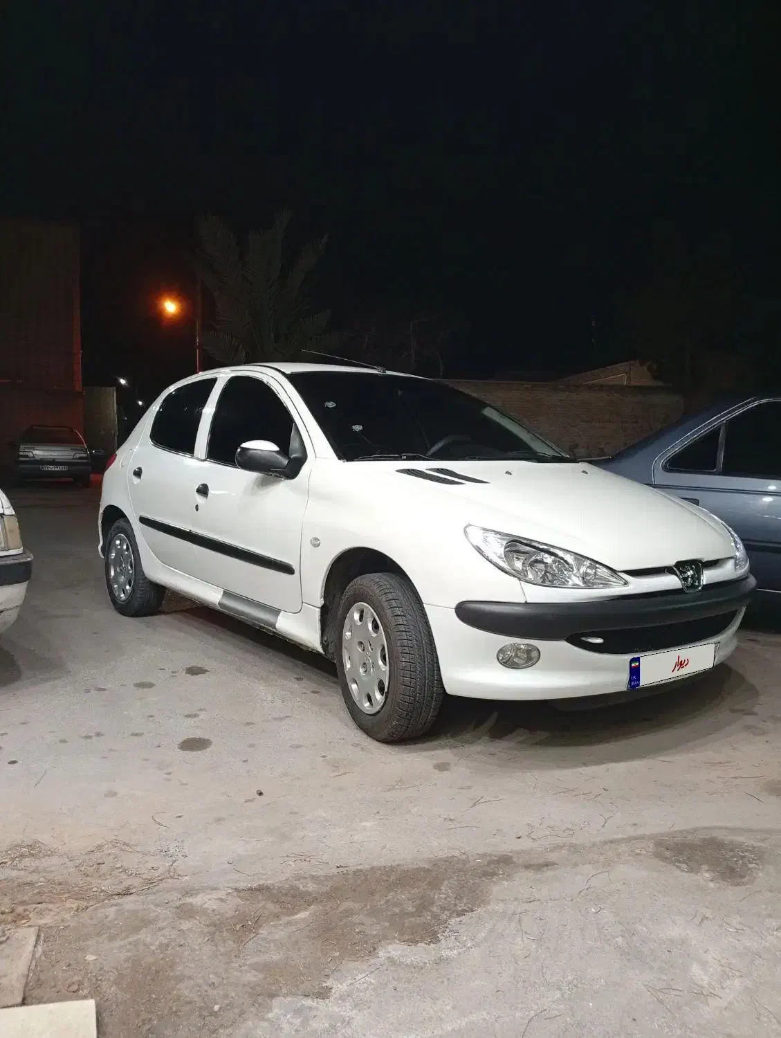 206مدل89سفید|خودرو سواری و وانت|یزد, |دیوار