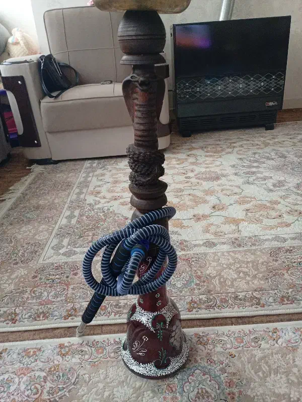 قلیان چوبی|زیورآلات و اکسسوری|تبریز, |دیوار