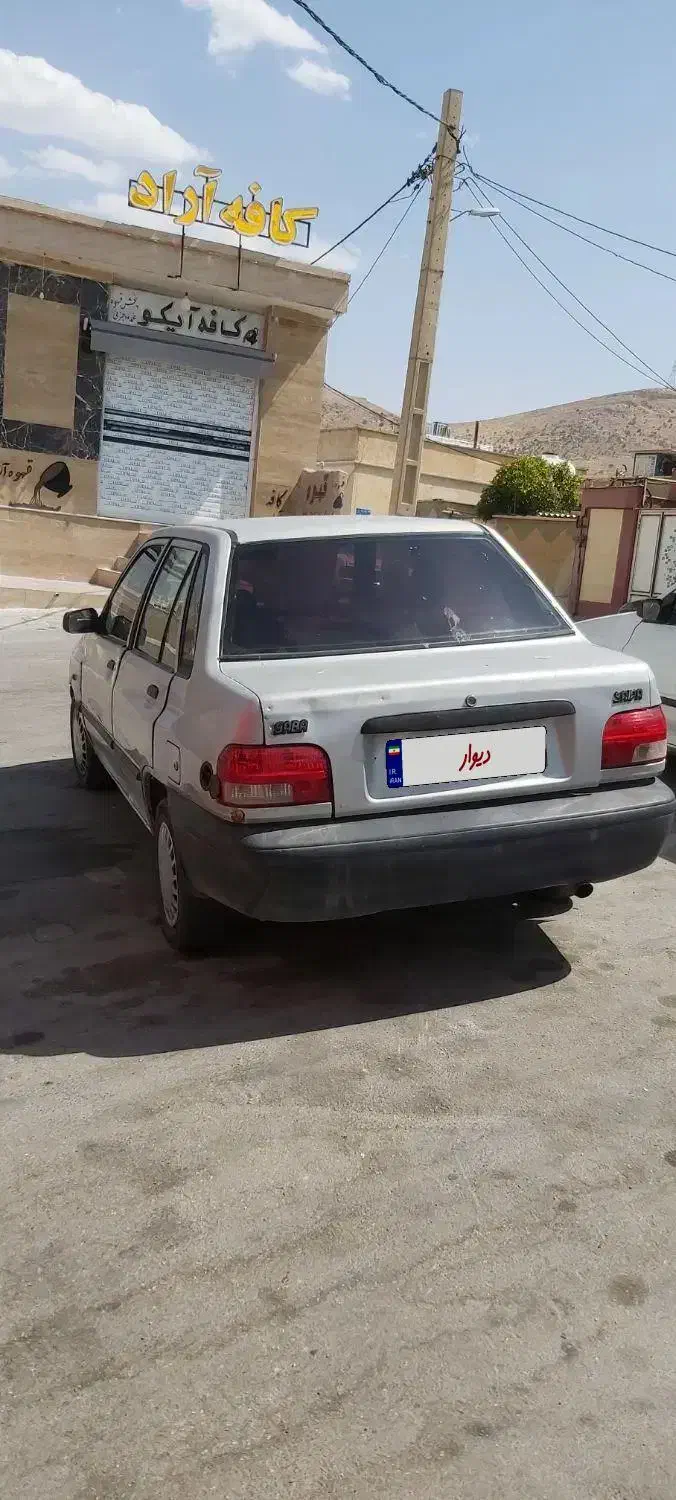پراید 89 دوگانه سی ان جی فابریک|خودرو سواری و وانت|شیراز, نارنجستان|دیوار