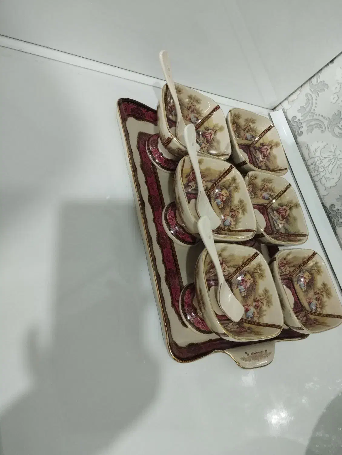 بستنی خوری شاه عباس|ظروف سرو و پذیرایی|رباطکریم, نصیرشهر|دیوار