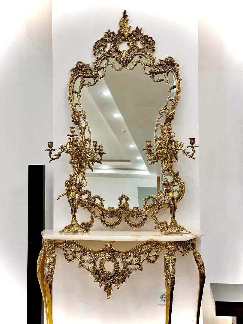 آینه شمعدان|آینه|شازند, |دیوار