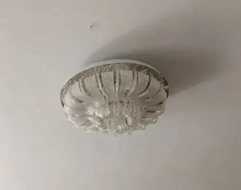 لوستر ۶۰ سانت کریستالی|لوستر و چراغ آویز|سنندج, |دیوار