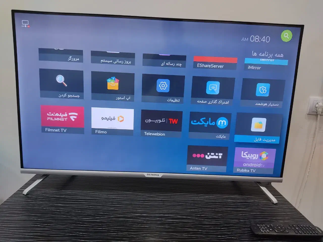 تلویزیون هوشمند برند «سونیا» 43اینچ|تلویزیون و پروژکتور|دورود, |دیوار