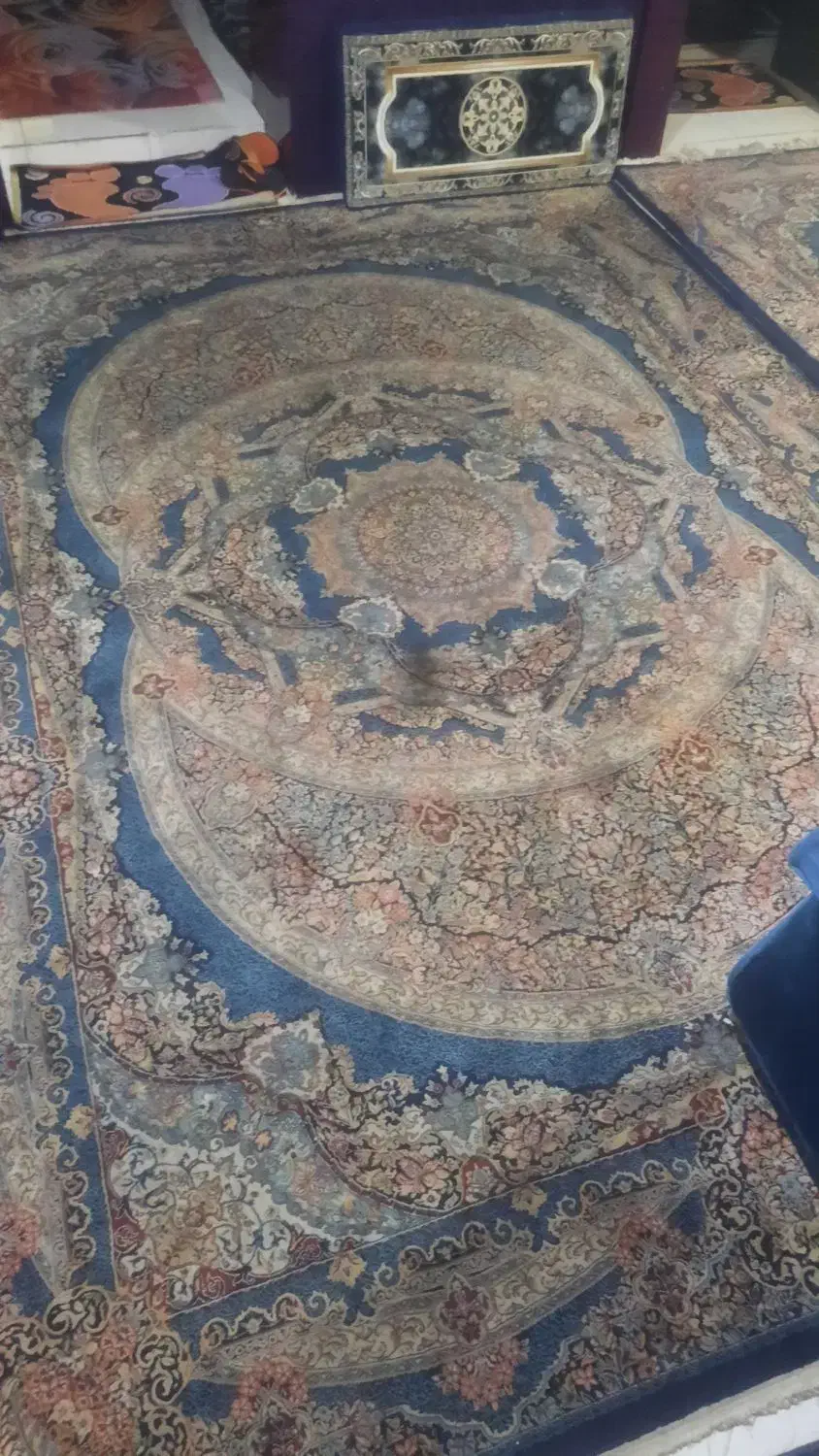 دو فرش ۹ و ۶ متری تمام نخ|فرش|ورامین, شهرک ولیعصر|دیوار