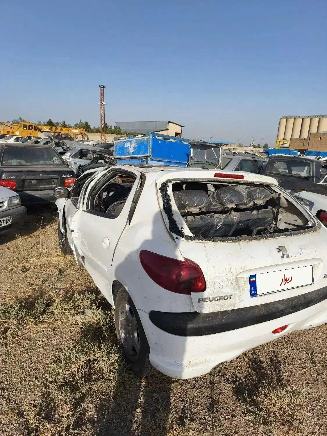 206سقف پانا|خودرو سواری و وانت|تاکستان, |دیوار