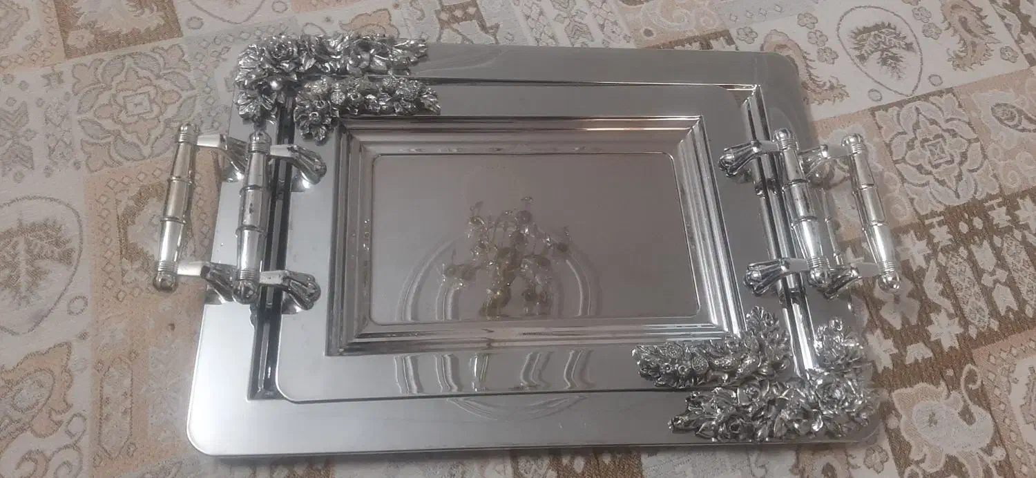 سینی پذیرایی|ظروف سرو و پذیرایی|اسلام‌شهر, شهرک محمدیه|دیوار