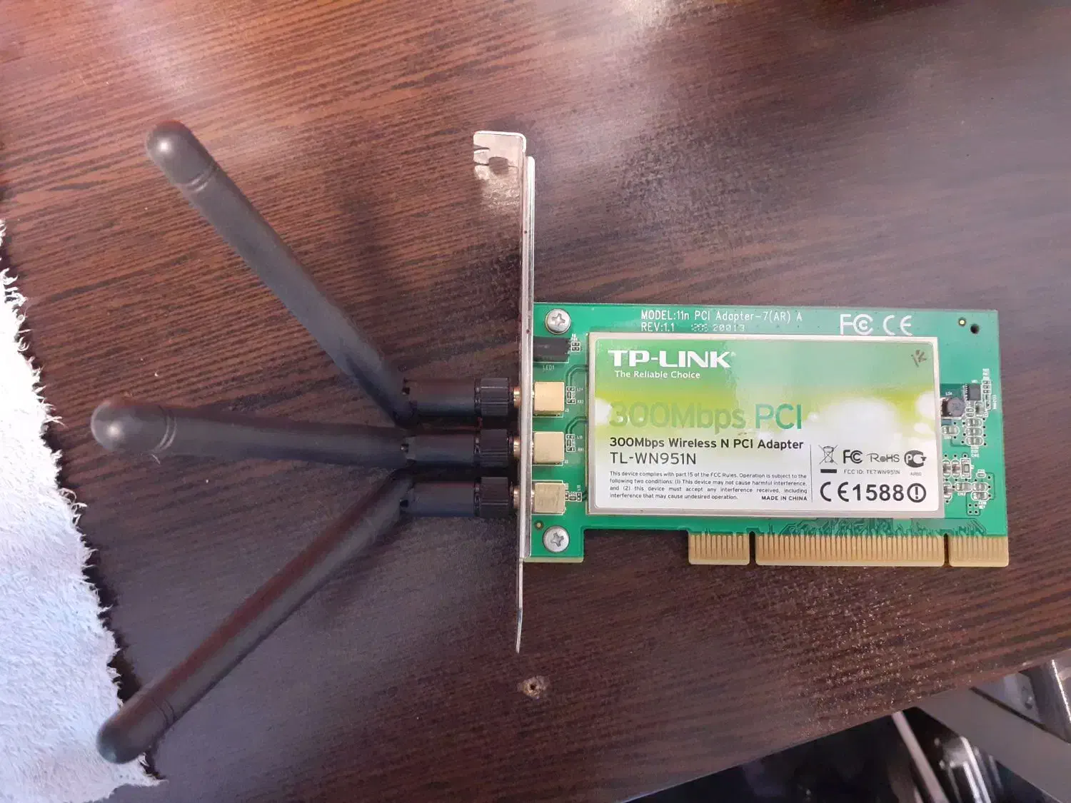 کارت ۳ آنتن wifi 300m|مودم و تجهیزات شبکه|اصفهان, جوزدان الیادران|دیوار